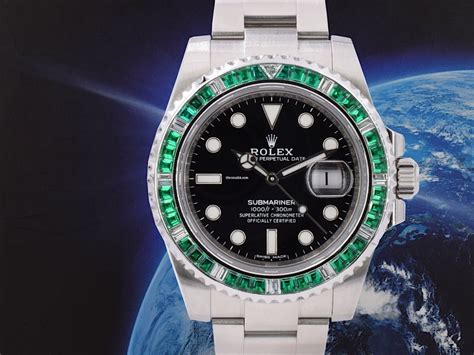 rolex emerald submariner|vintage rolex red submariner.